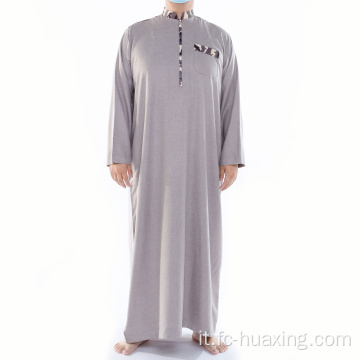 Jubba all&#39;ingrosso per uomini islamici Abbigliamento Thobe